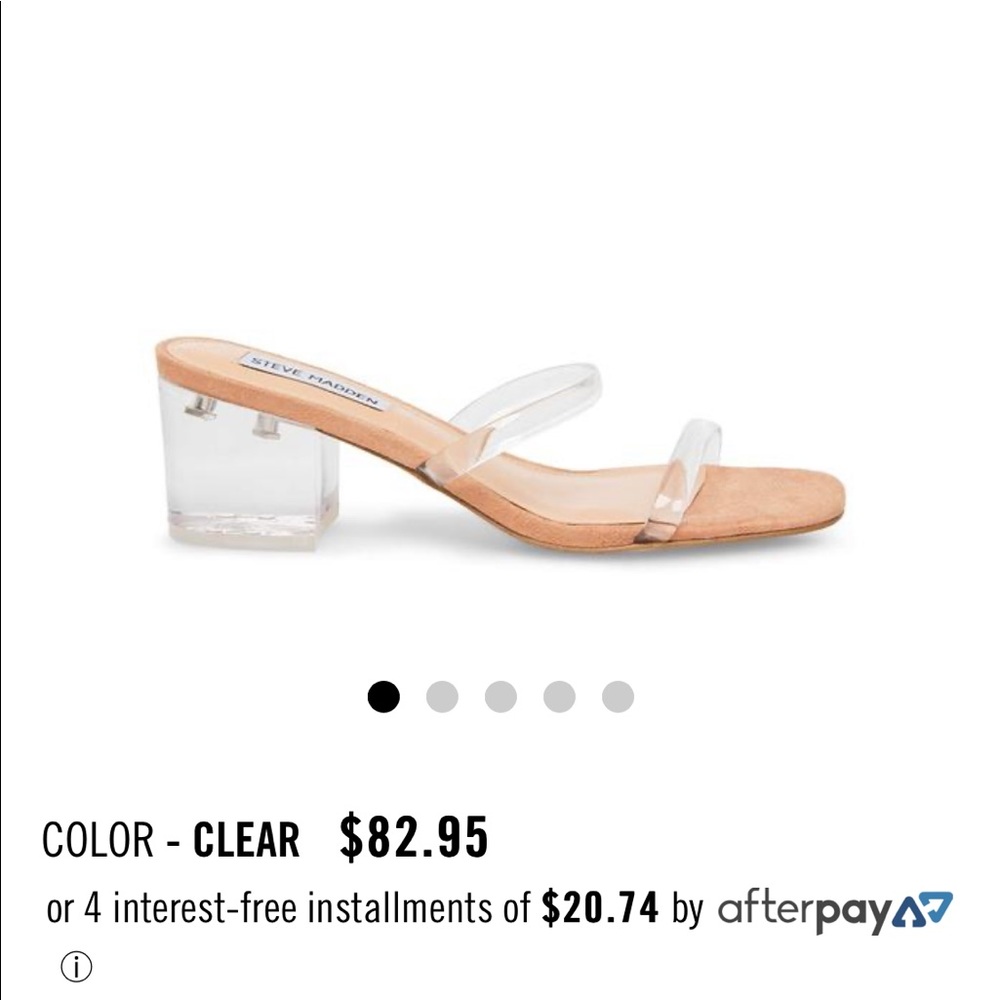 Steve Madden Issy Clear Heels